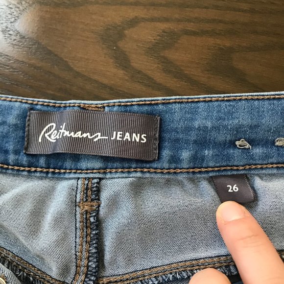 🛍 2 for $25! 🛍 Reitmans - Super Soft Light Blue Jeans 26 - Picture 8 of 10